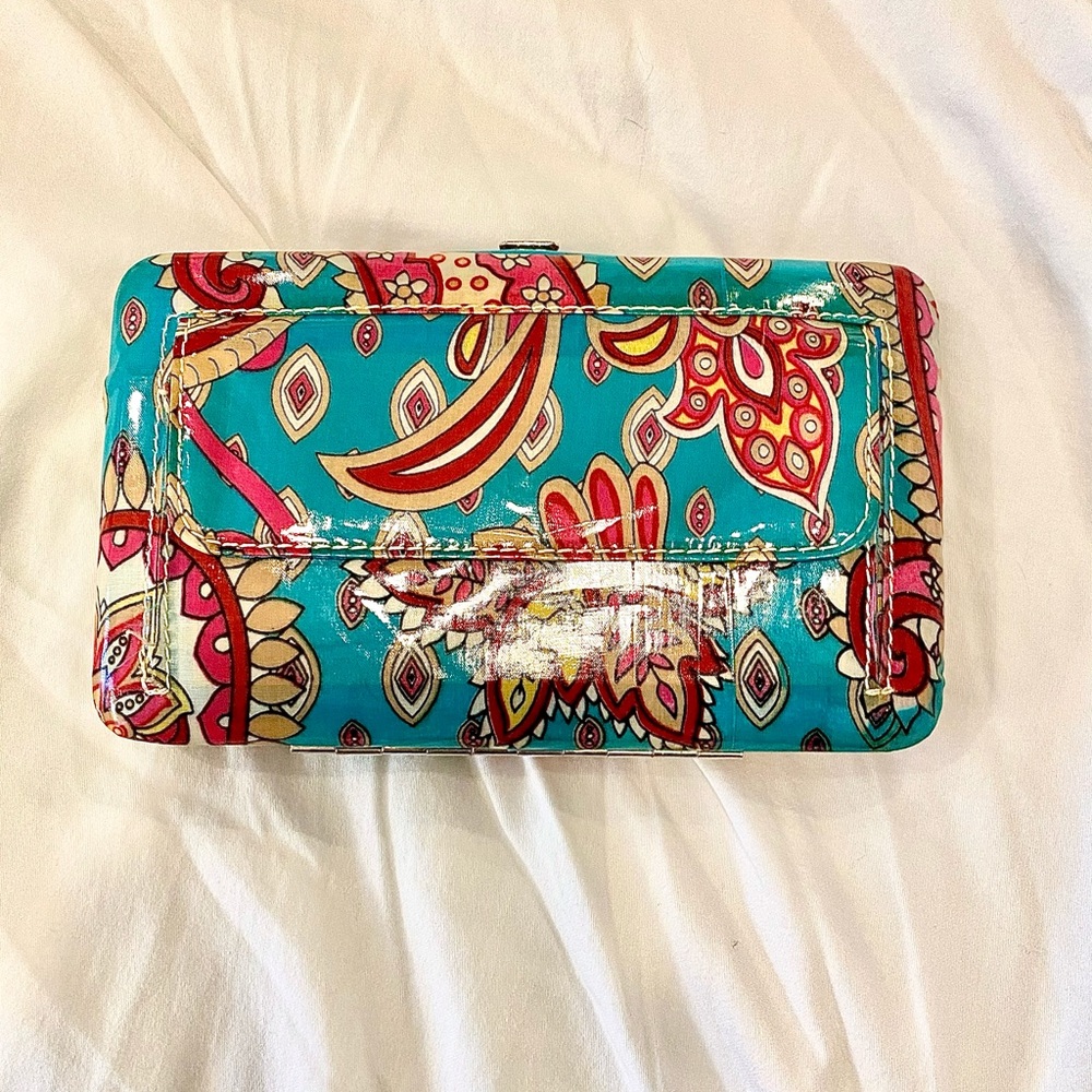 Paisley/Floral Colorful Wallet/Clutch